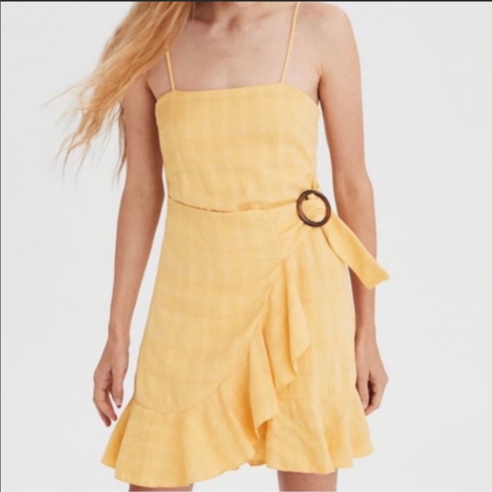 American eagle wrap dress